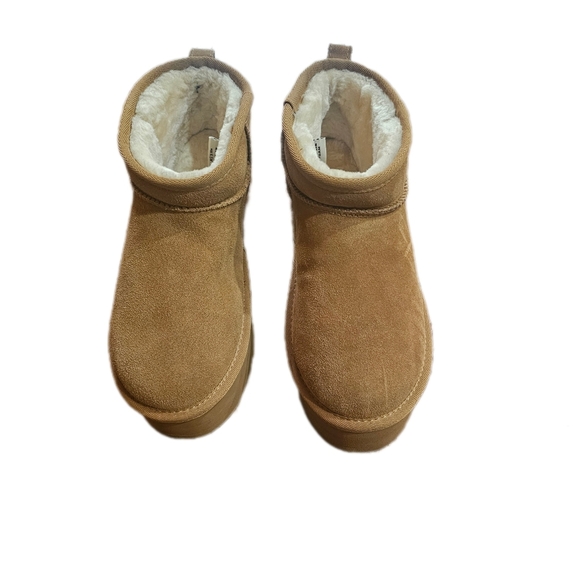 Cushionaire Cozy Suede Ankle Boots, Size 6.5 M - Picture 3 of 4